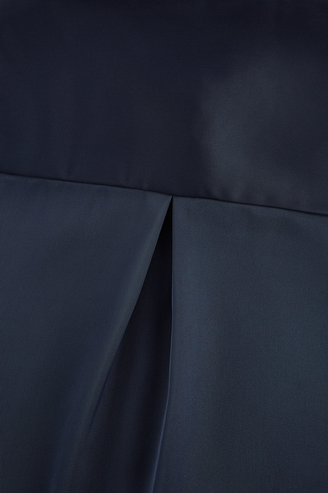 Satin Lapel Collar Blouse