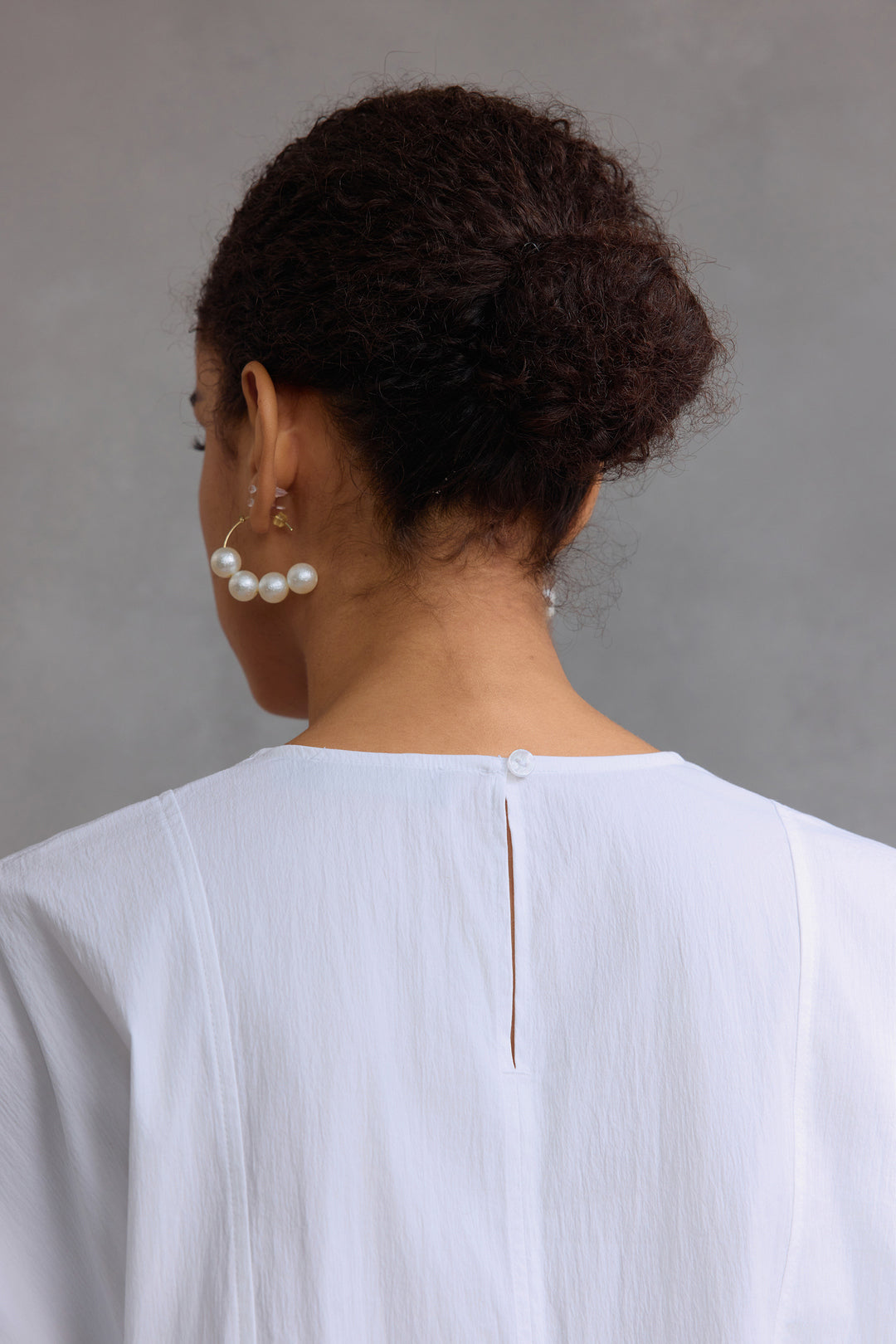 Textured 圓領襯衫