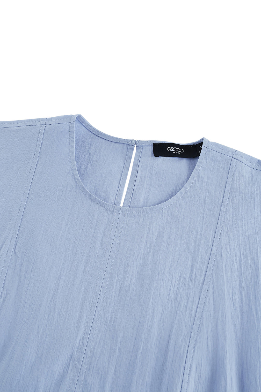 Textured 圓領襯衫