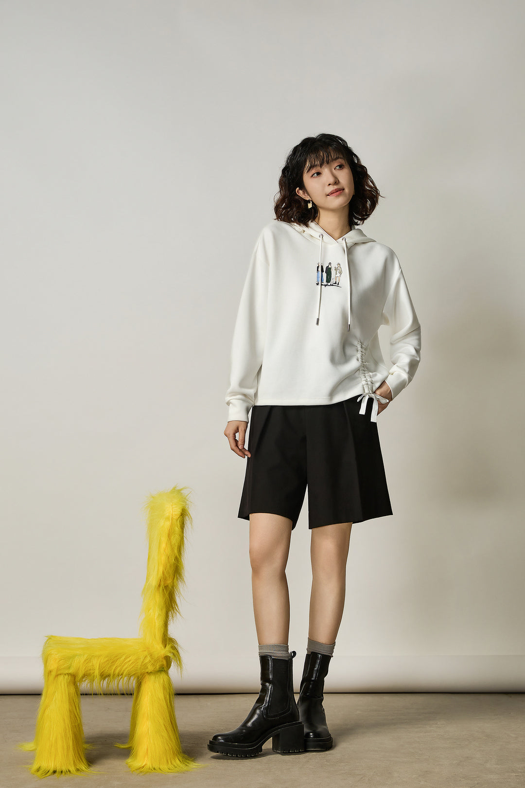 G2000 X Rodrigo Saldana 連帽切駁衫