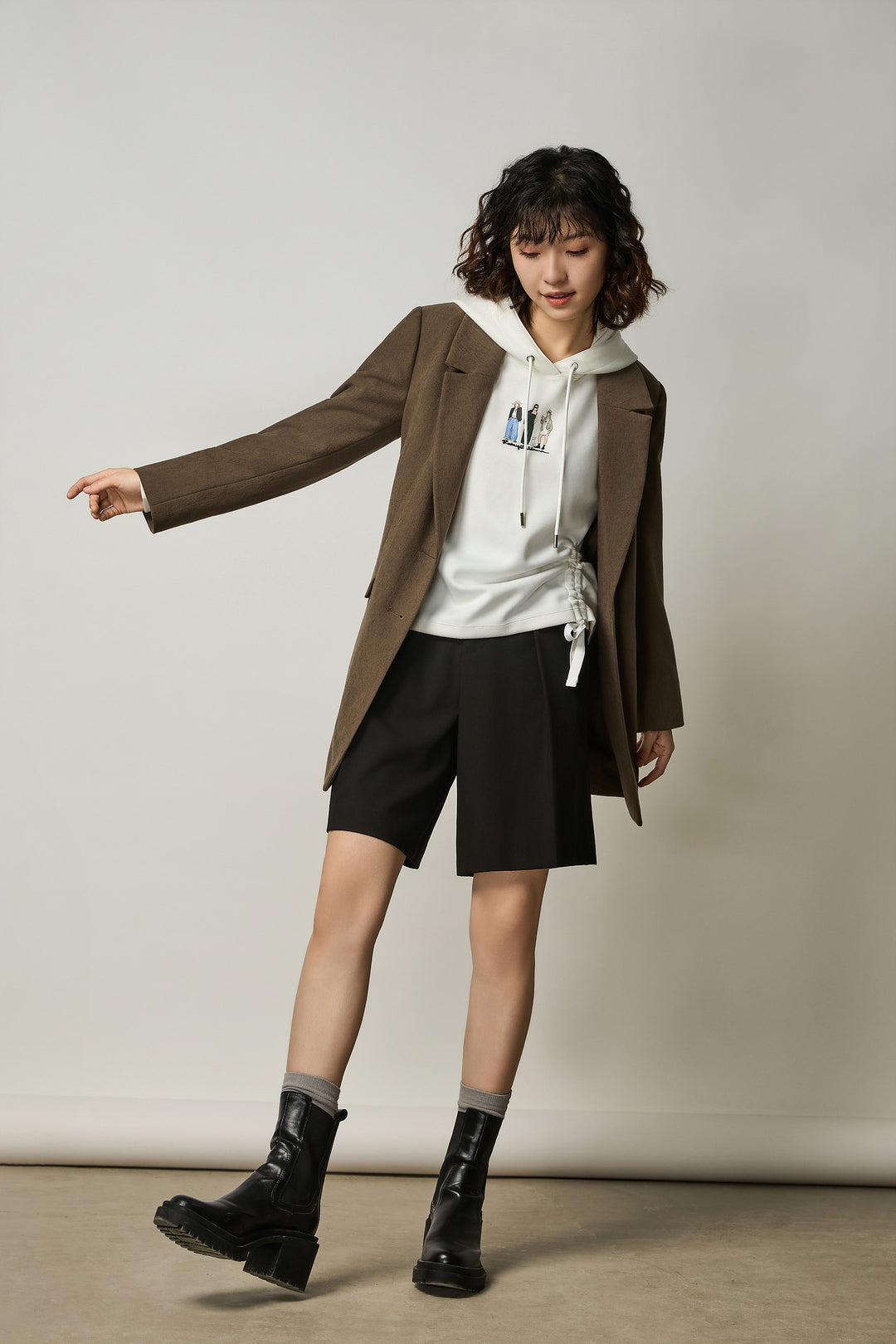 G2000 X Rodrigo Saldana 連帽切駁衫