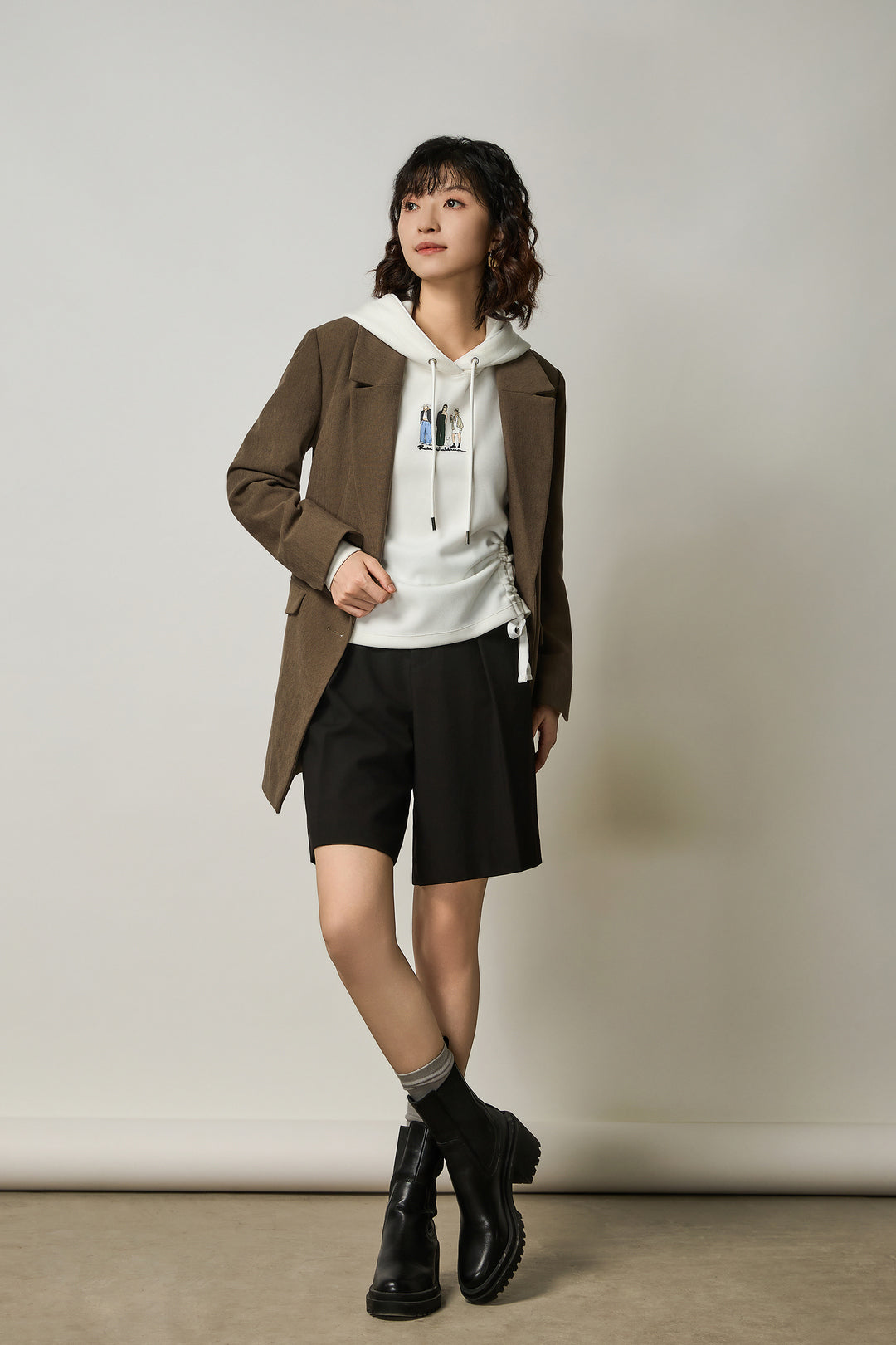 G2000 X Rodrigo Saldana 連帽切駁衫