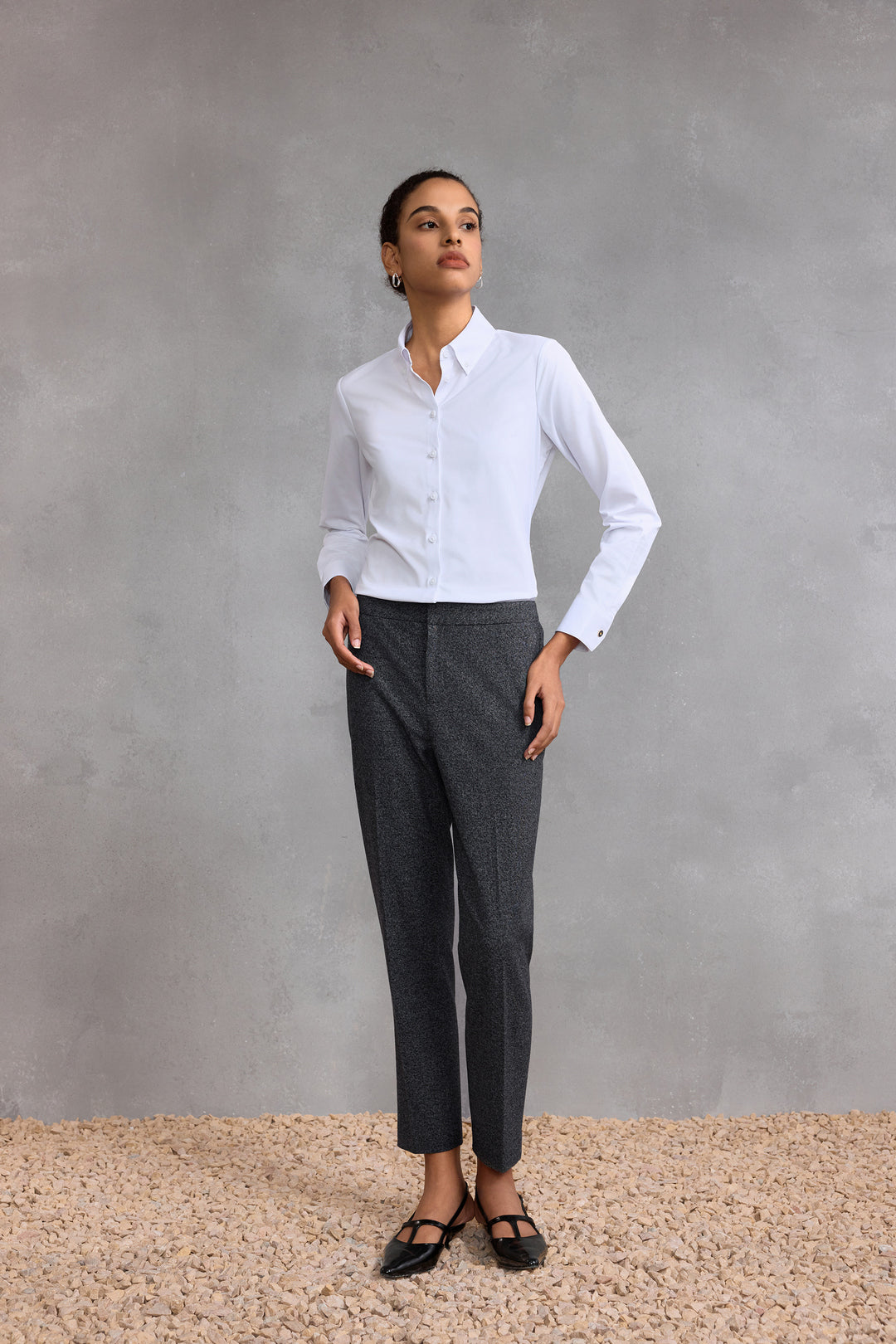 G2000 WOMAN-cigarette-suit-pants-58252096-Grey