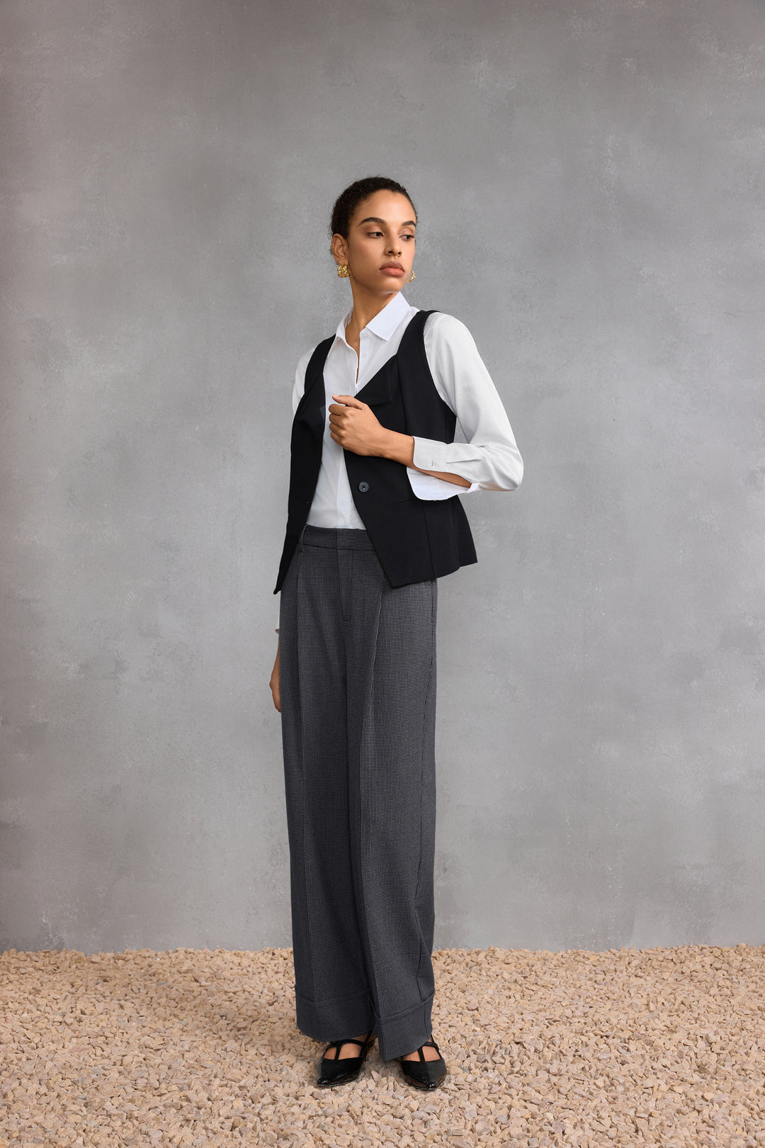 G2000 WOMAN-straight-leg-casual-pants-58262043-Grey