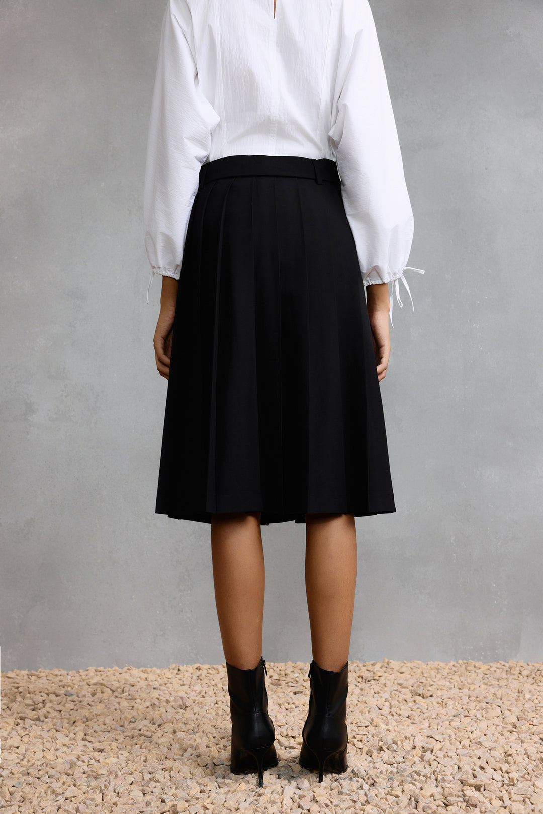 A字型半身裙(配腰帶)