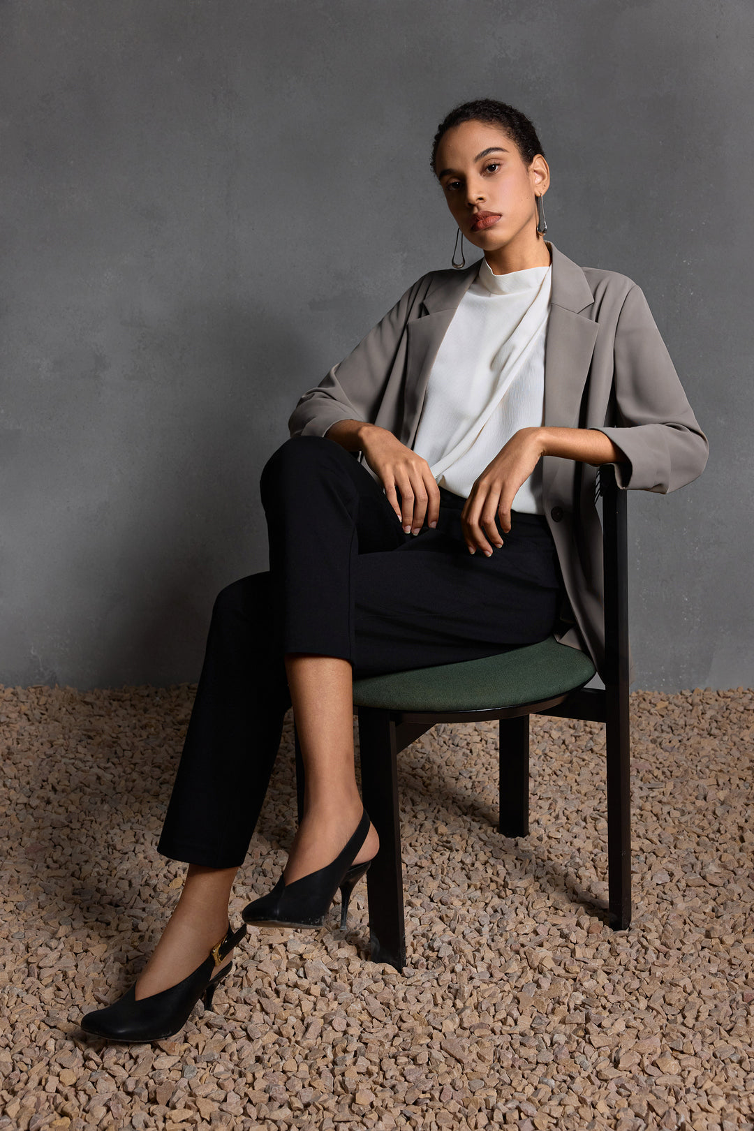 煙管褲型休閒長褲