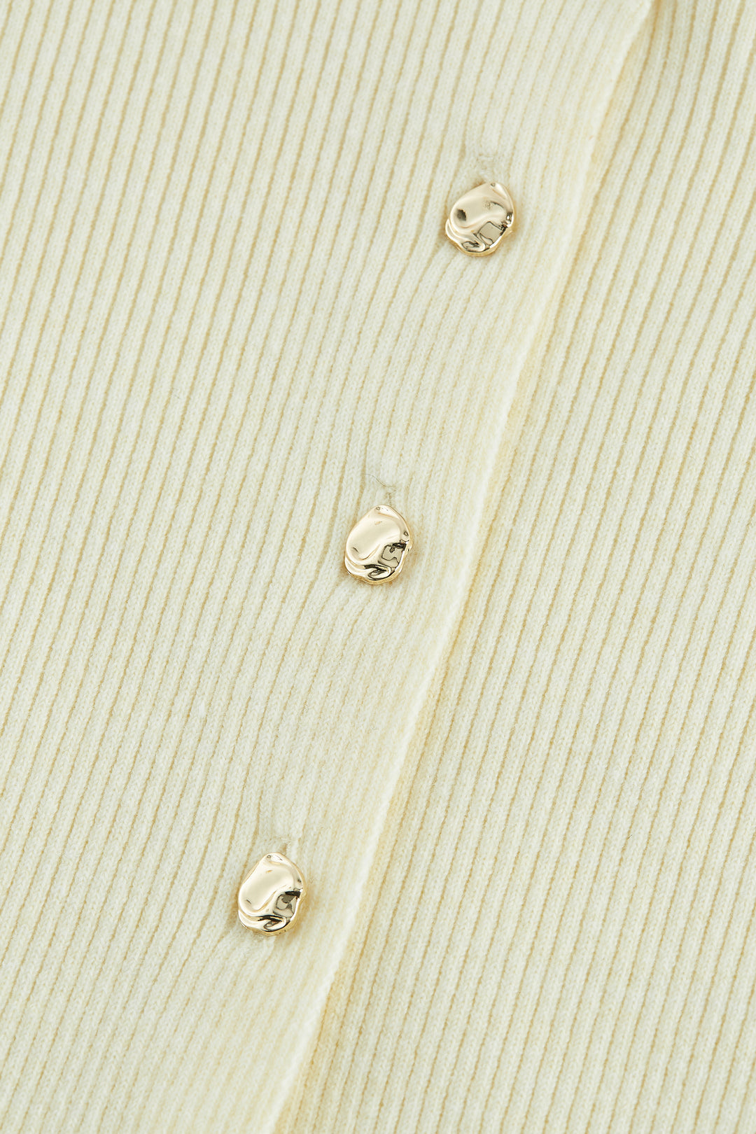 Round Neck Long Sleeve Cardigan