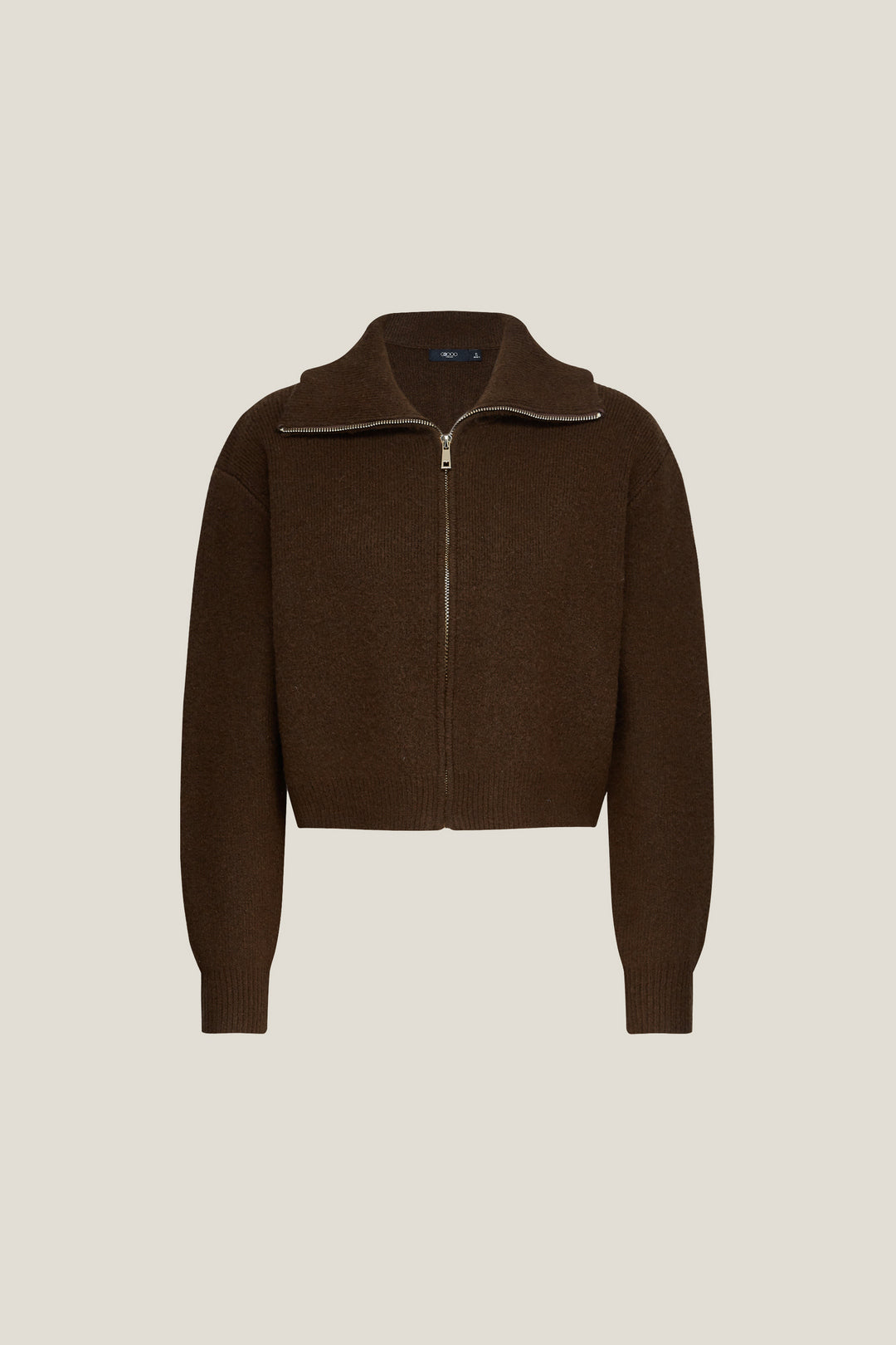 G2000 WOMAN-lapel-collar-long-sleeve-cardigan-58275301-Brown