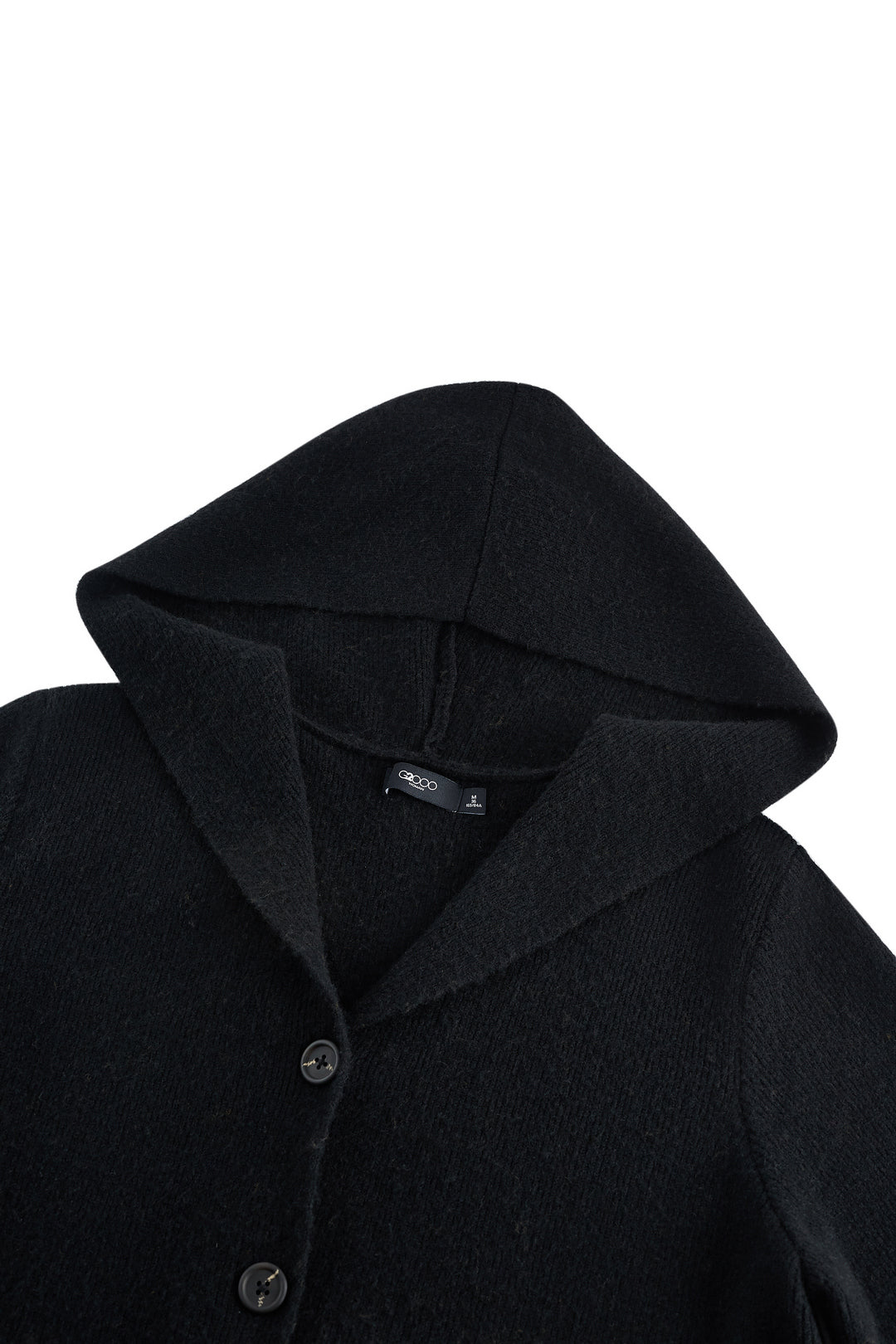 Lapel Collar Long Sleeve Cardigan