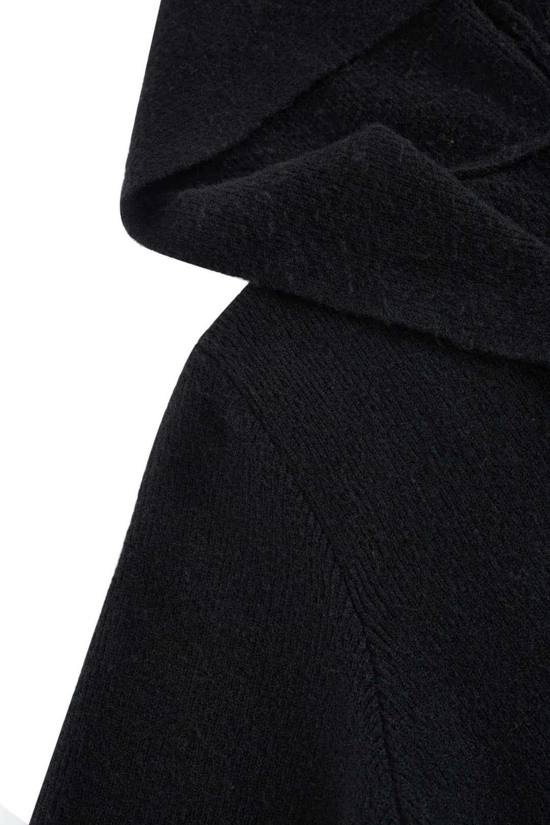 Lapel Collar Long Sleeve Cardigan