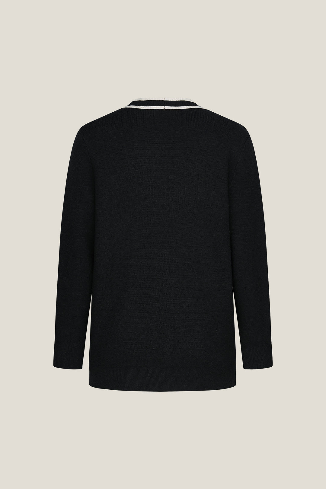 V-Neck Long Sleeve Cardigan