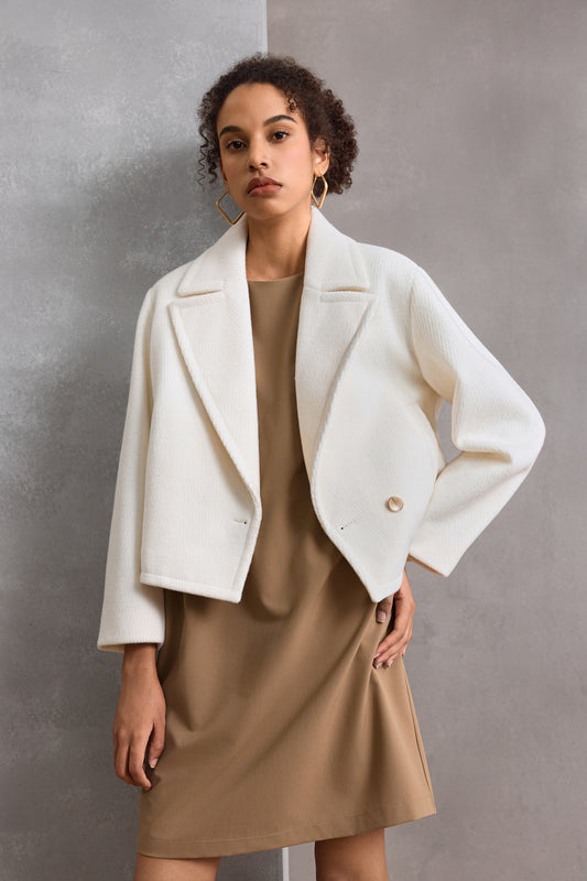 G2000 WOMAN-lapel-collar-long-sleeve-jacket-58281070-White