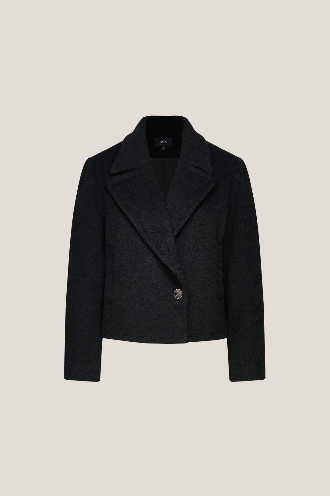 G2000 WOMAN-lapel-collar-long-sleeve-jacket-58281070-Black