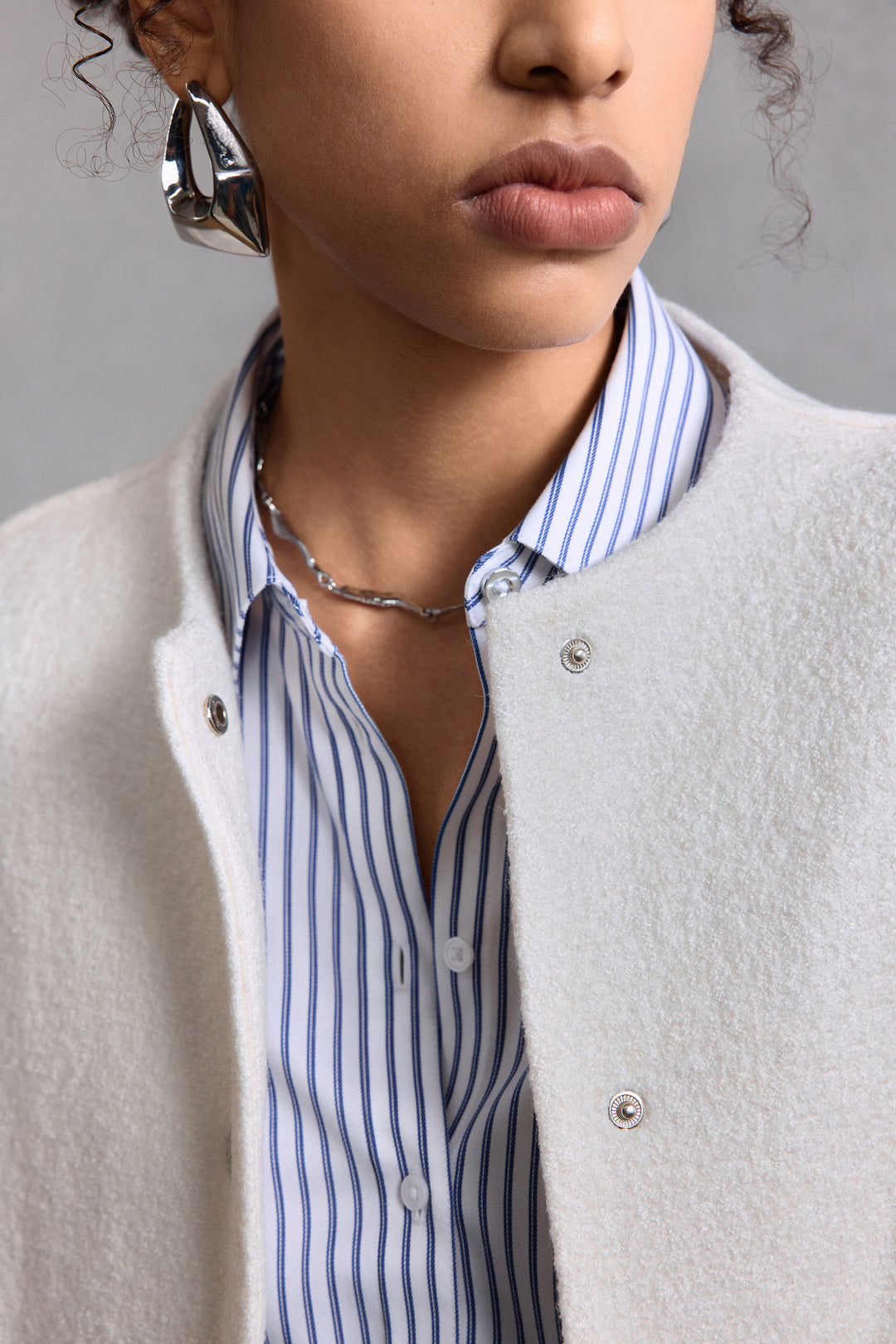 Wool Blend 企領休閒外套