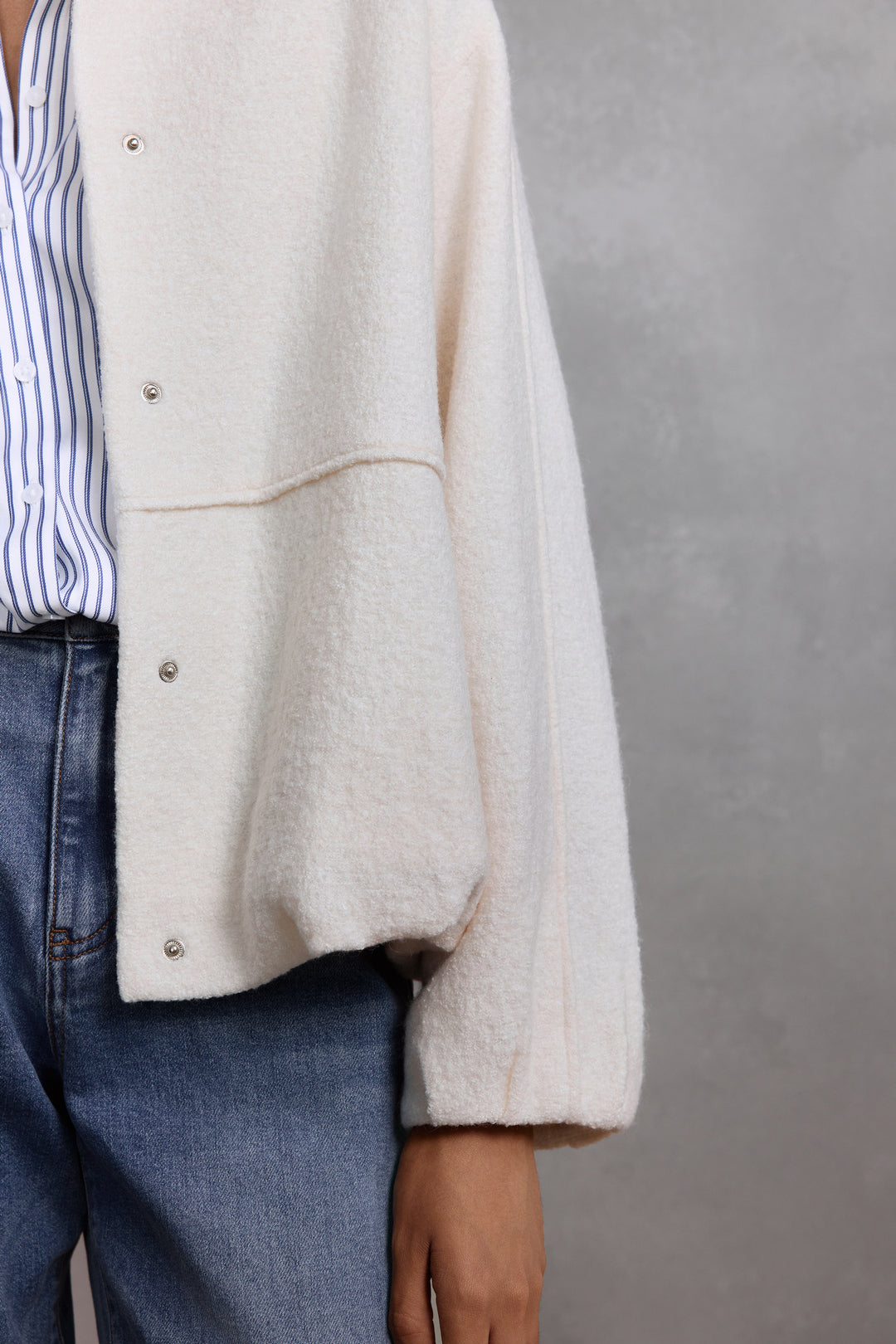 Wool Blend 企領休閒外套