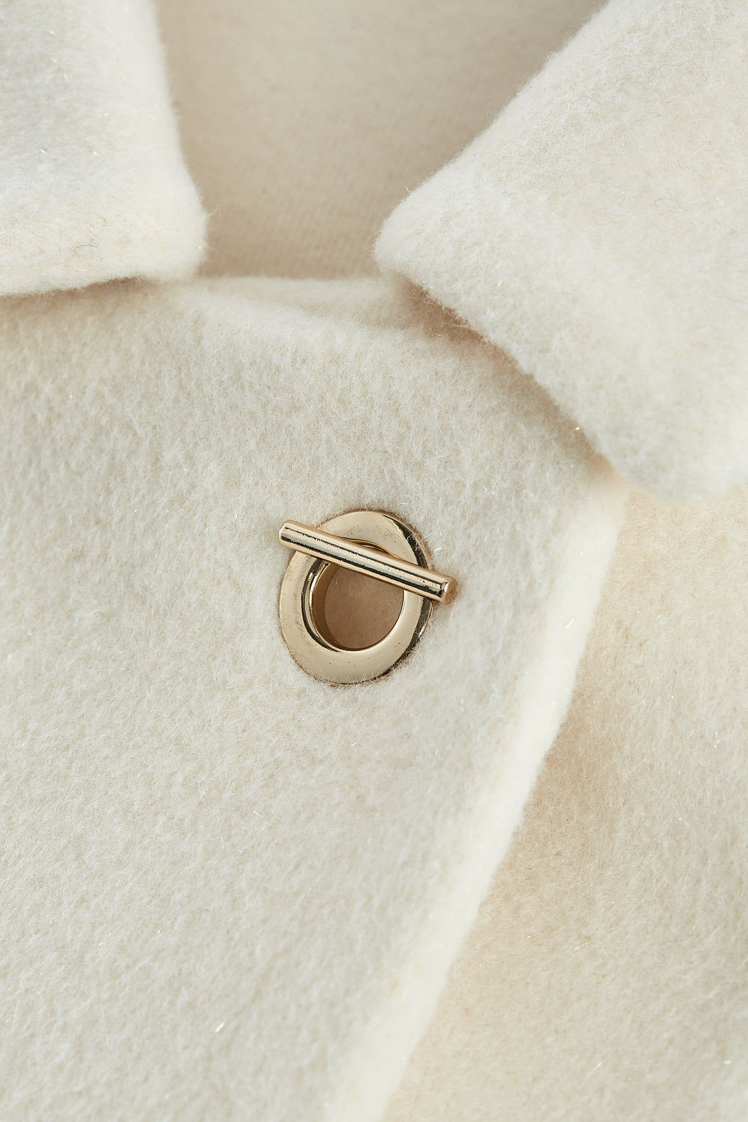 Lapel Collar Long Sleeve Coat