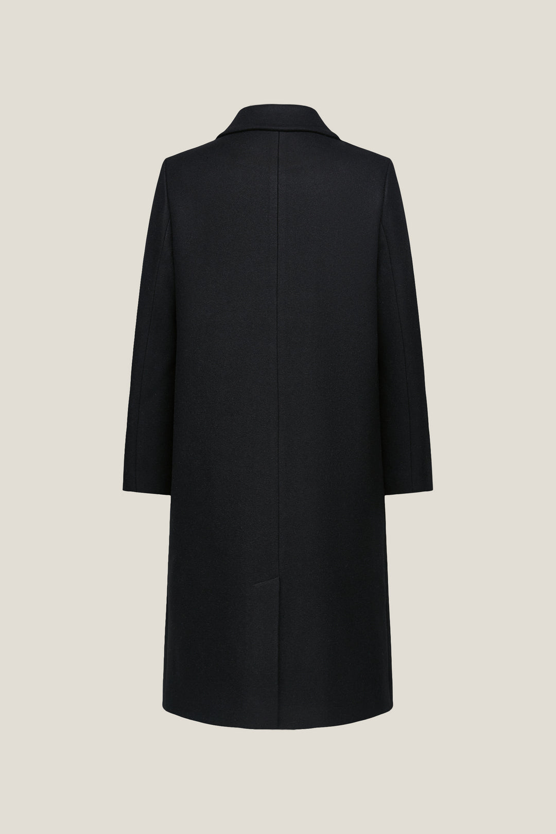 Wool Lapel Collar Coat