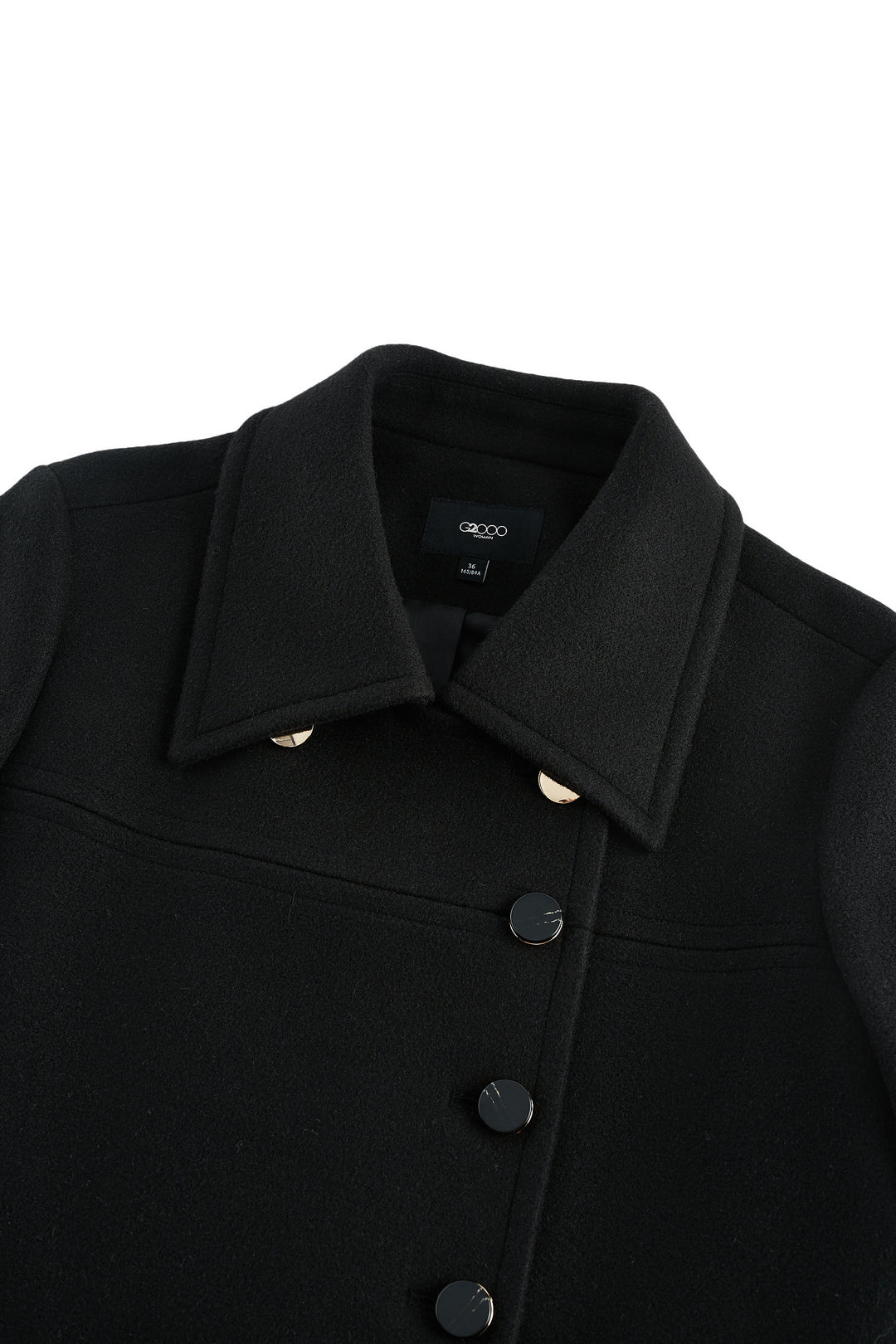 Wool Lapel Collar Coat