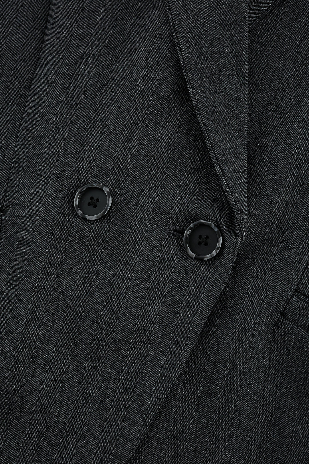 BLAACK | Wool Blend Notch Lapel Suit Blazer