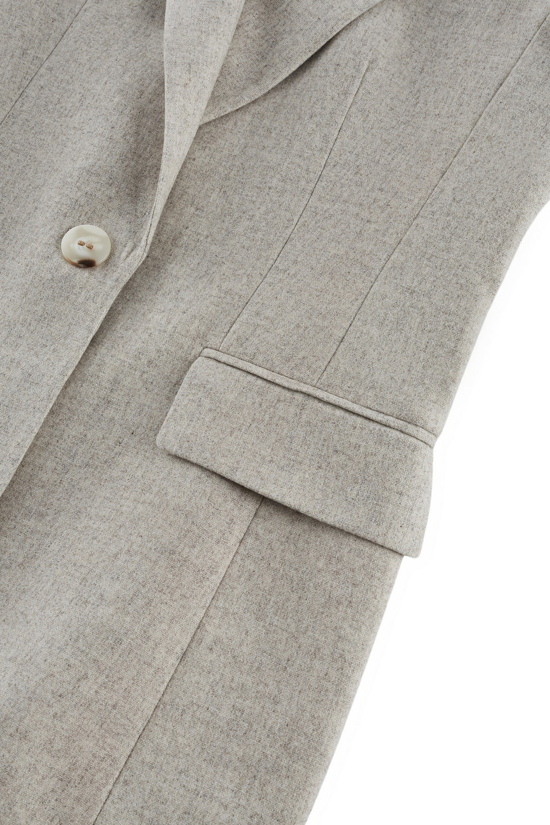 BLAACK | Peak Lapel Long Sleeve Suit Blazer