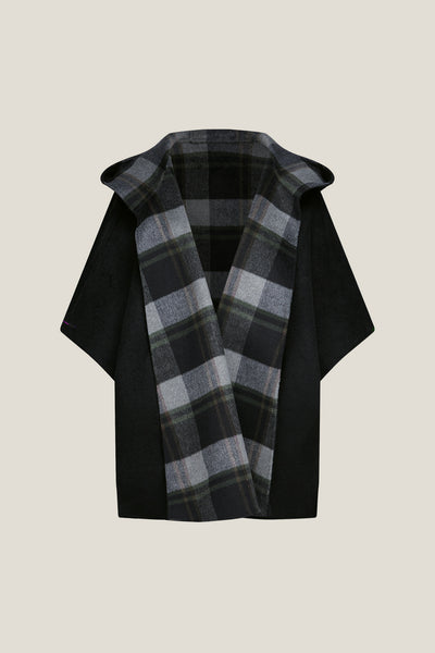 BLAACK WOMAN-blaack-wool-hooded-coat-58994010-Black