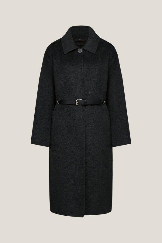 BLAACK WOMAN-blaack-wool-lapel-collar-coat-58994020-Grey