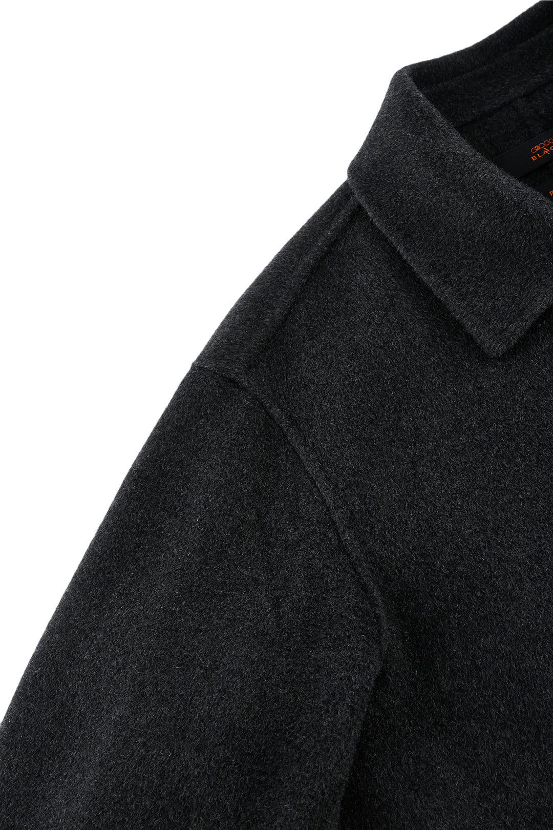 BLAACK | Wool 翻領大衣