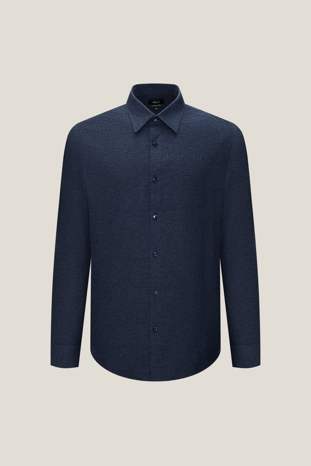 G2000 MAN-pure-cotton-long-sleeve-casual-shirt-59120908-Blue