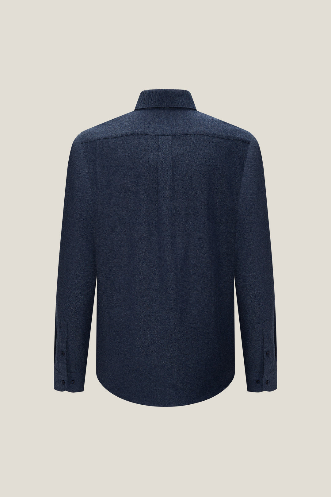 Pure Cotton Long-Sleeve Casual Shirt