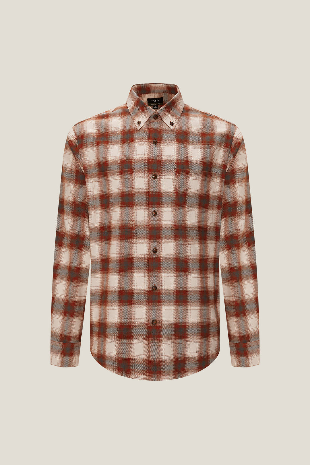 G2000 MAN-pure-cotton-long-sleeve-casual-shirt-59120988-Red