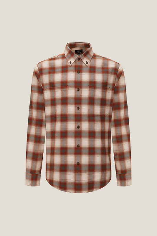 G2000 MAN-pure-cotton-long-sleeve-casual-shirt-59120988-Red