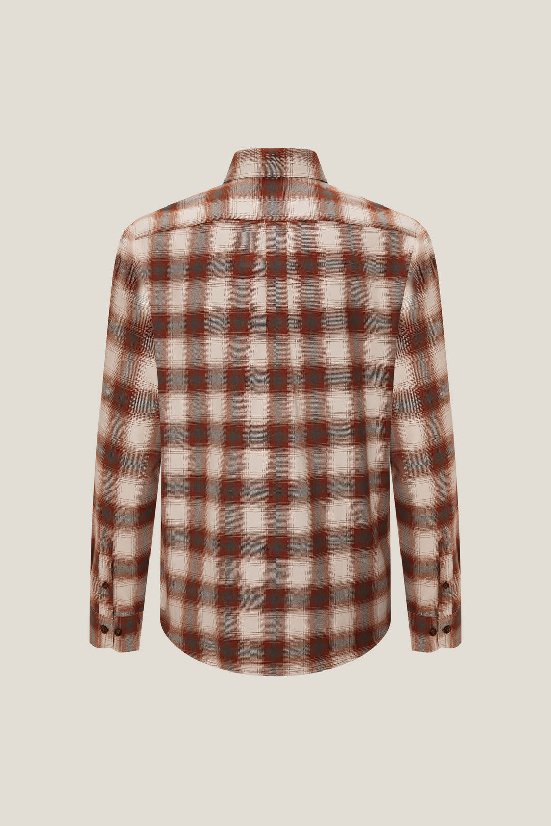 Pure Cotton Long-Sleeve Casual Shirt