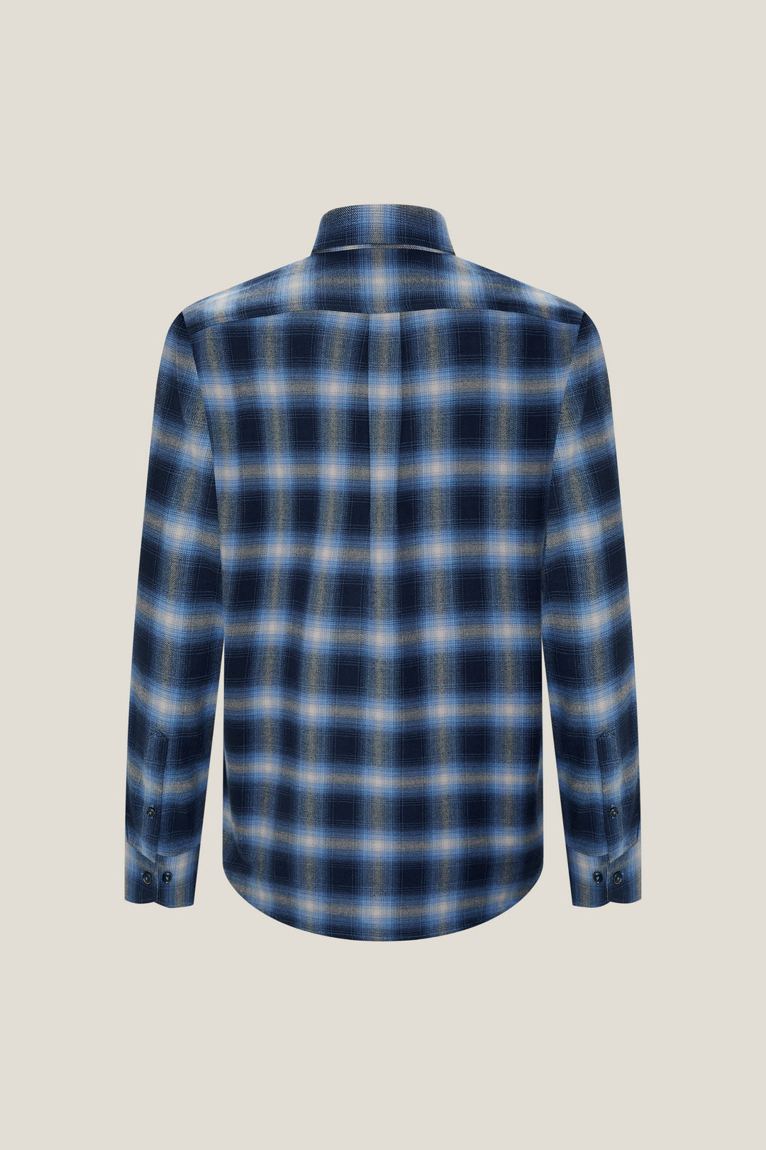 Pure Cotton Long-Sleeve Casual Shirt