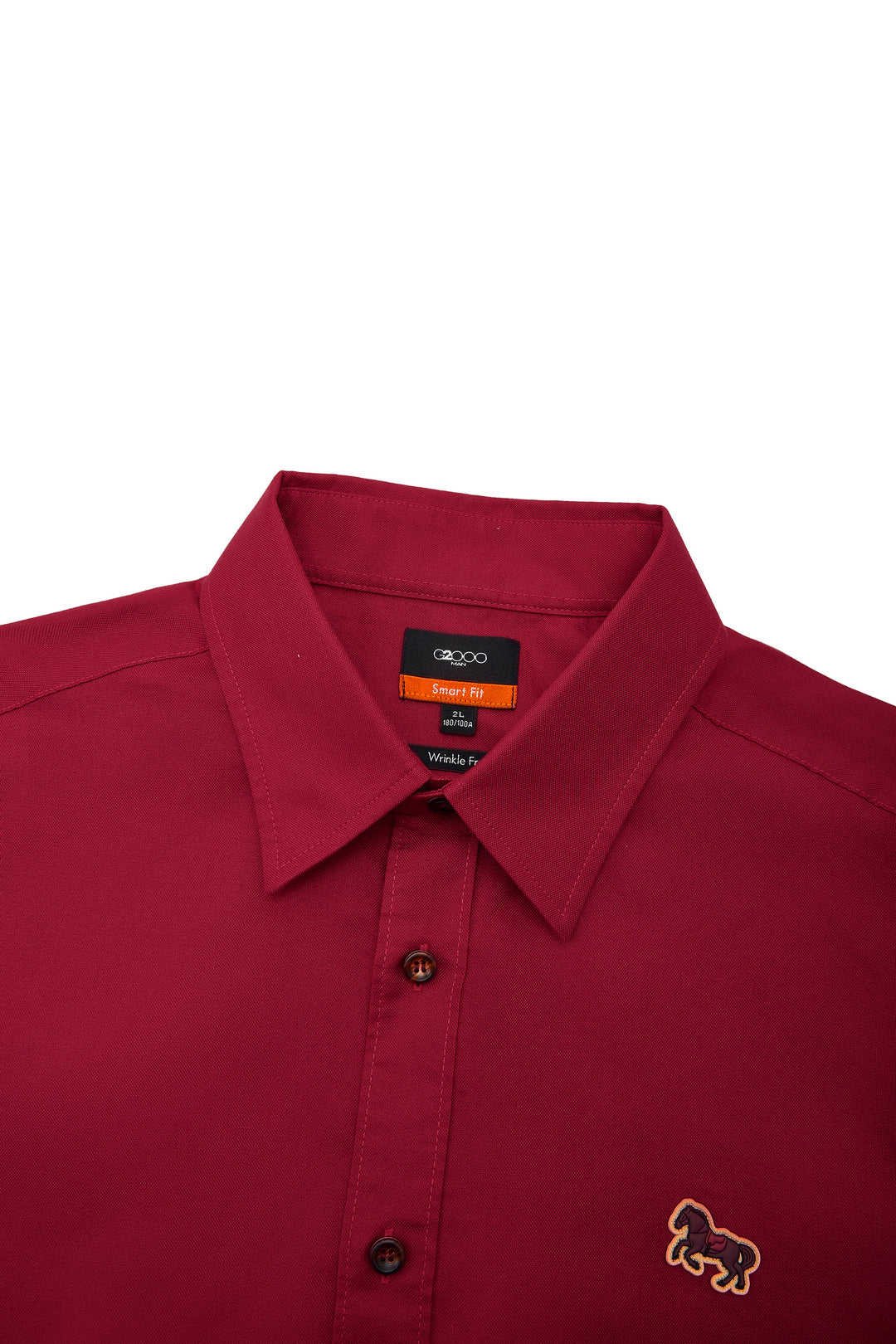 Wrinkle Free Long-Sleeve Casual Shirt