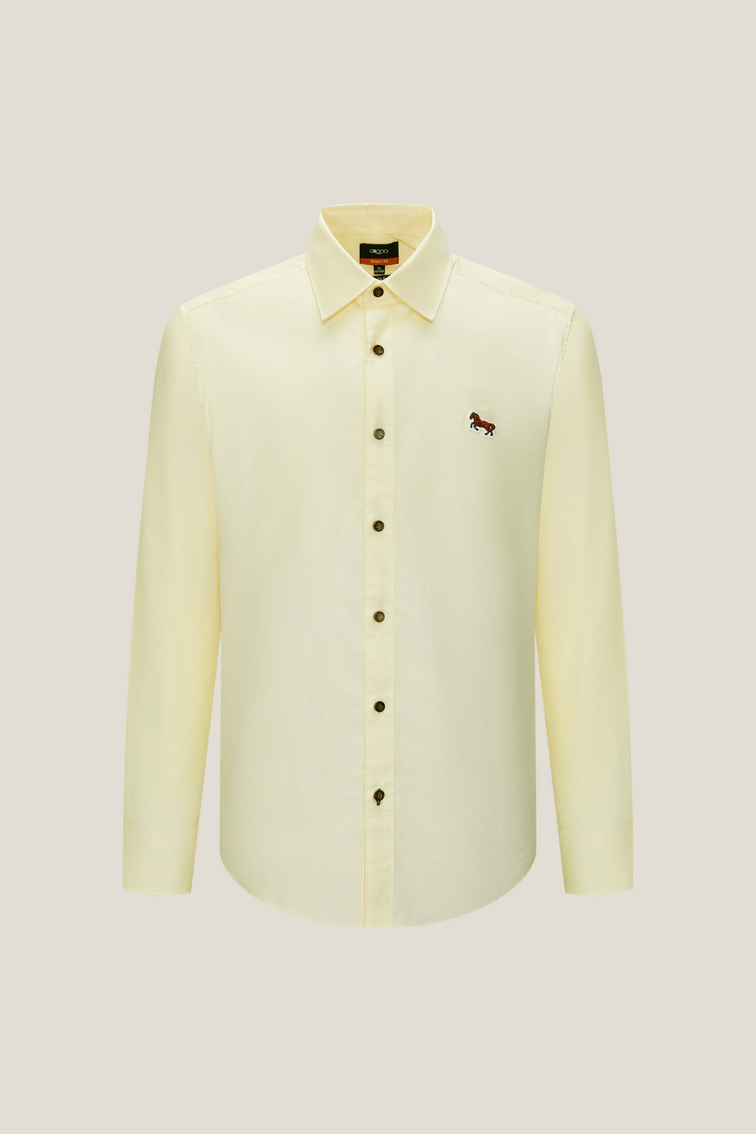 G2000 MAN-wrinkle-free-long-sleeve-casual-shirt-59120992-Yellow
