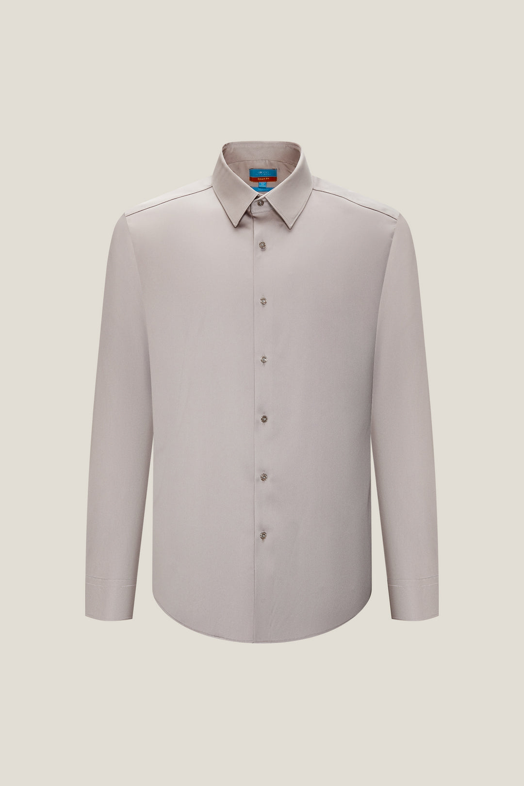 G2000 MAN-sateen-long-sleeve-dress-shirt-59122592-Beige