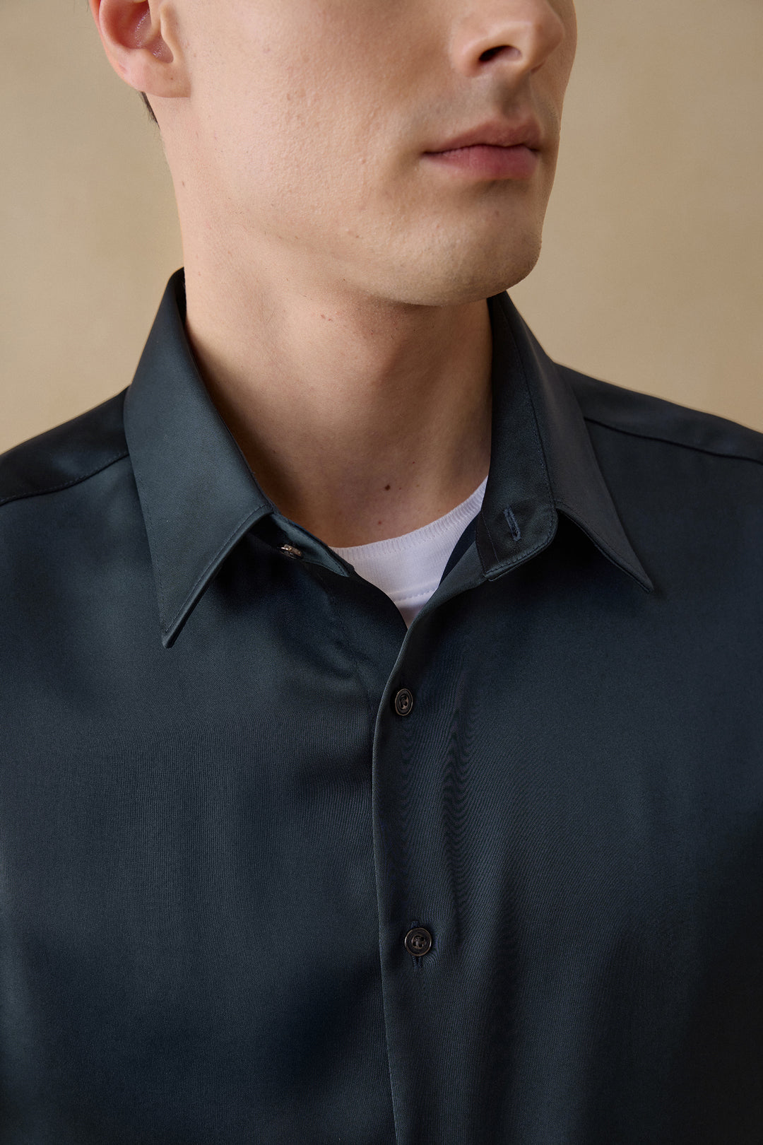 Sateen 長袖商務恤衫