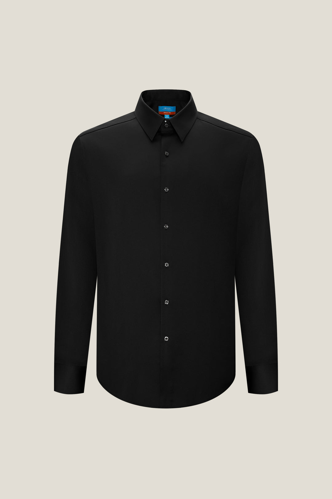 G2000 MAN-sateen-long-sleeve-dress-shirt-59122592-Black