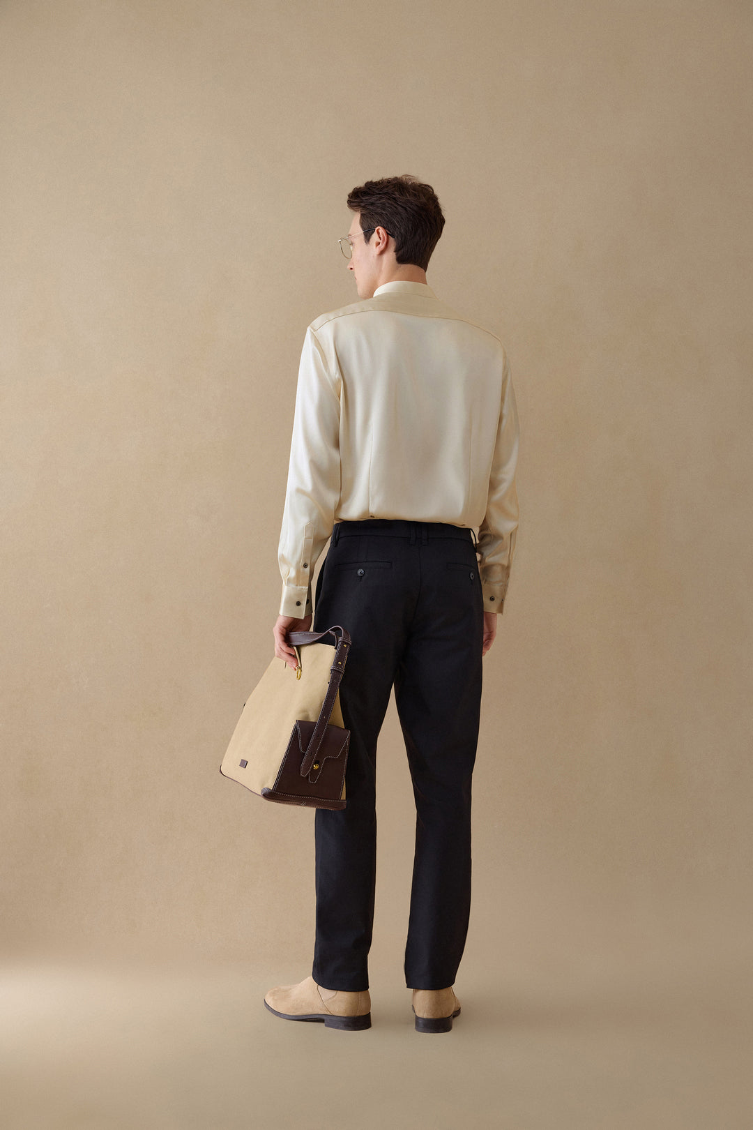 Sateen 長袖商務恤衫