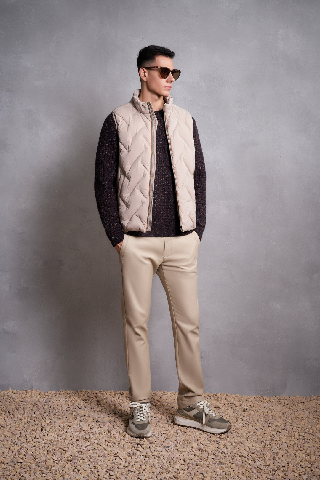 Crew Neck Knit Sweater