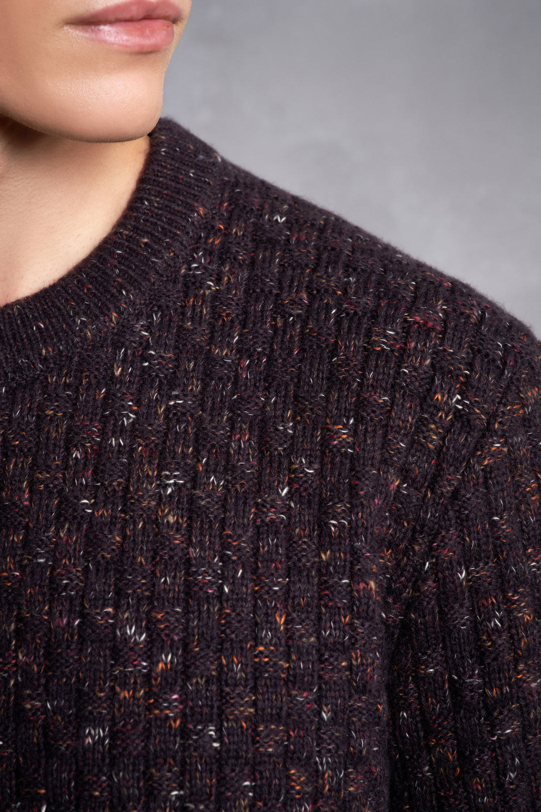 Crew Neck Knit Sweater