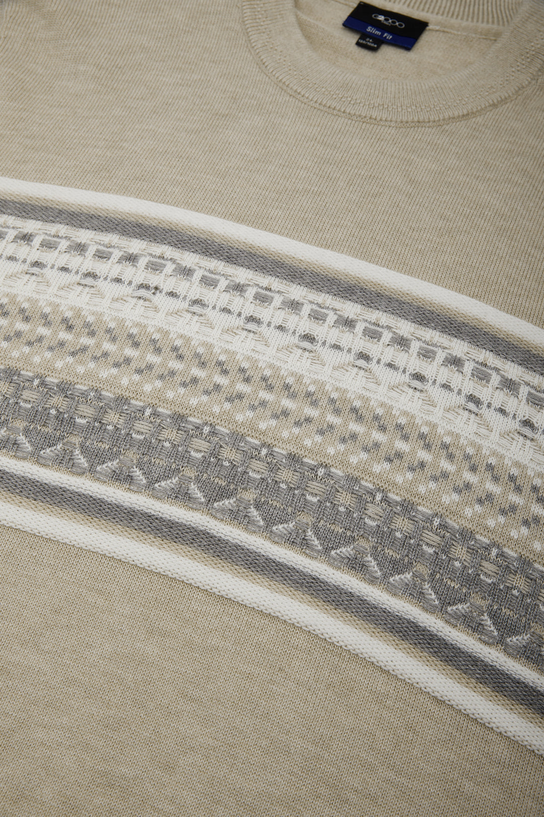 Crew Neck Knit Sweater