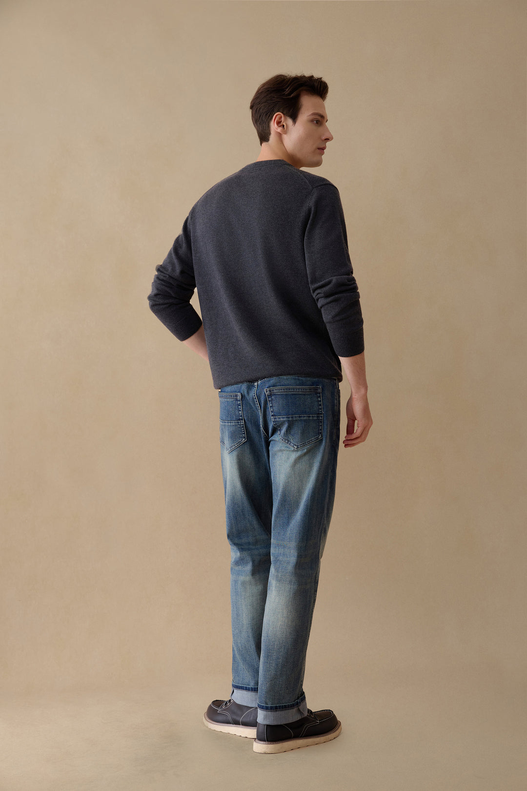 Crew Neck Knit Sweater