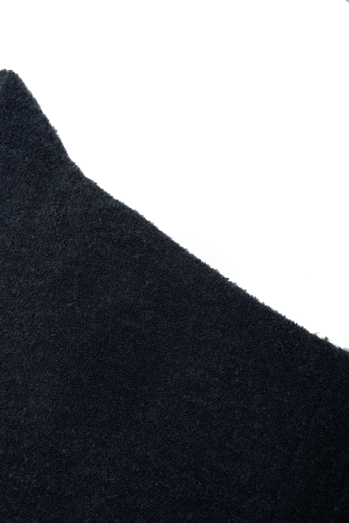 Boucle Yarn Cardigan