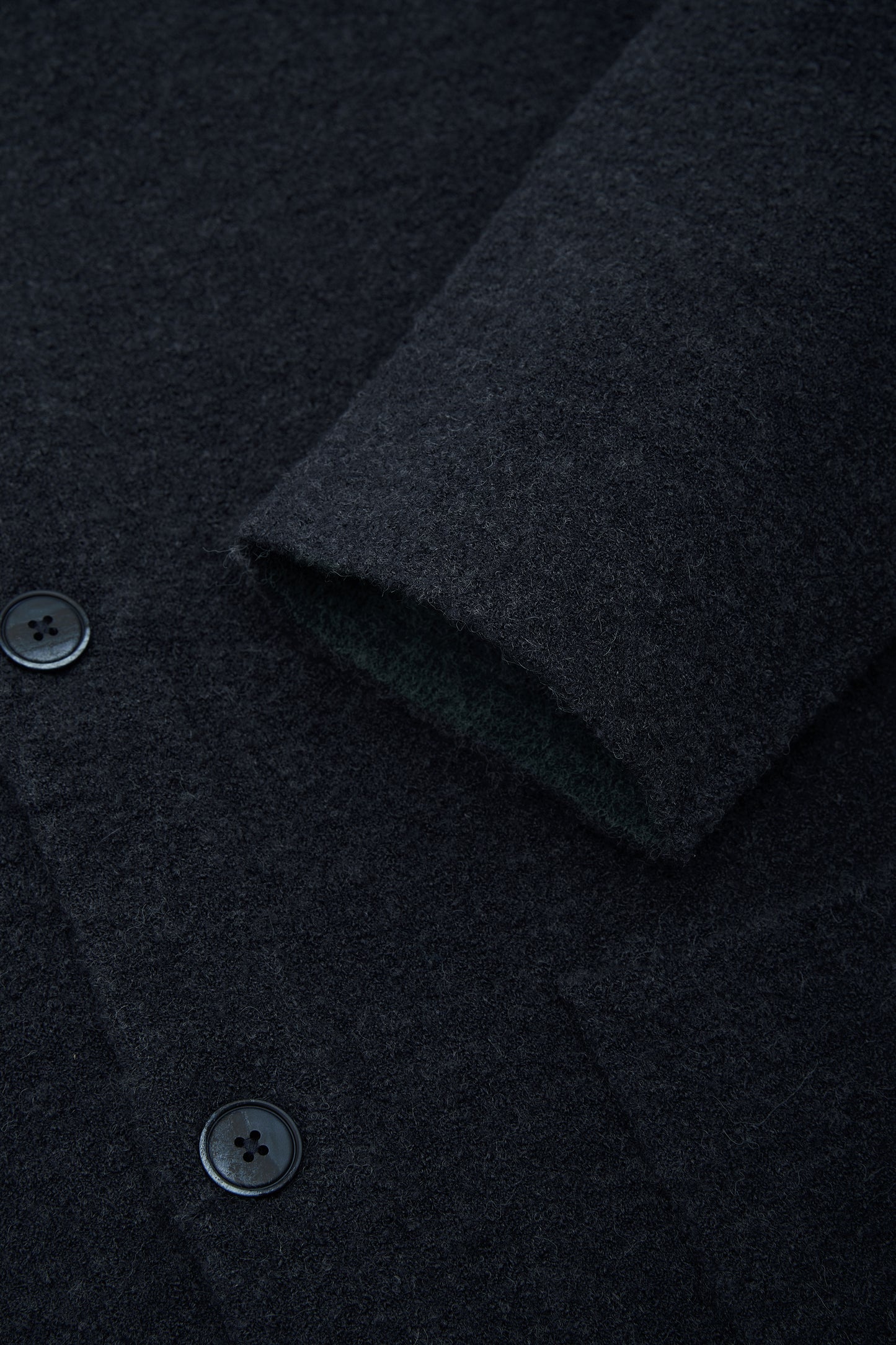 Boucle Yarn Cardigan