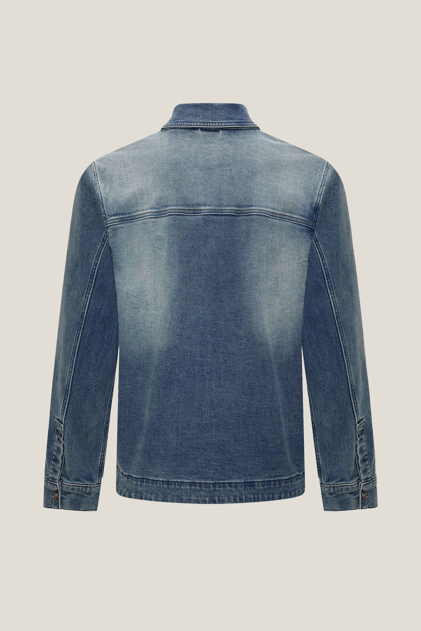 Cotton Blend Denim Jacket