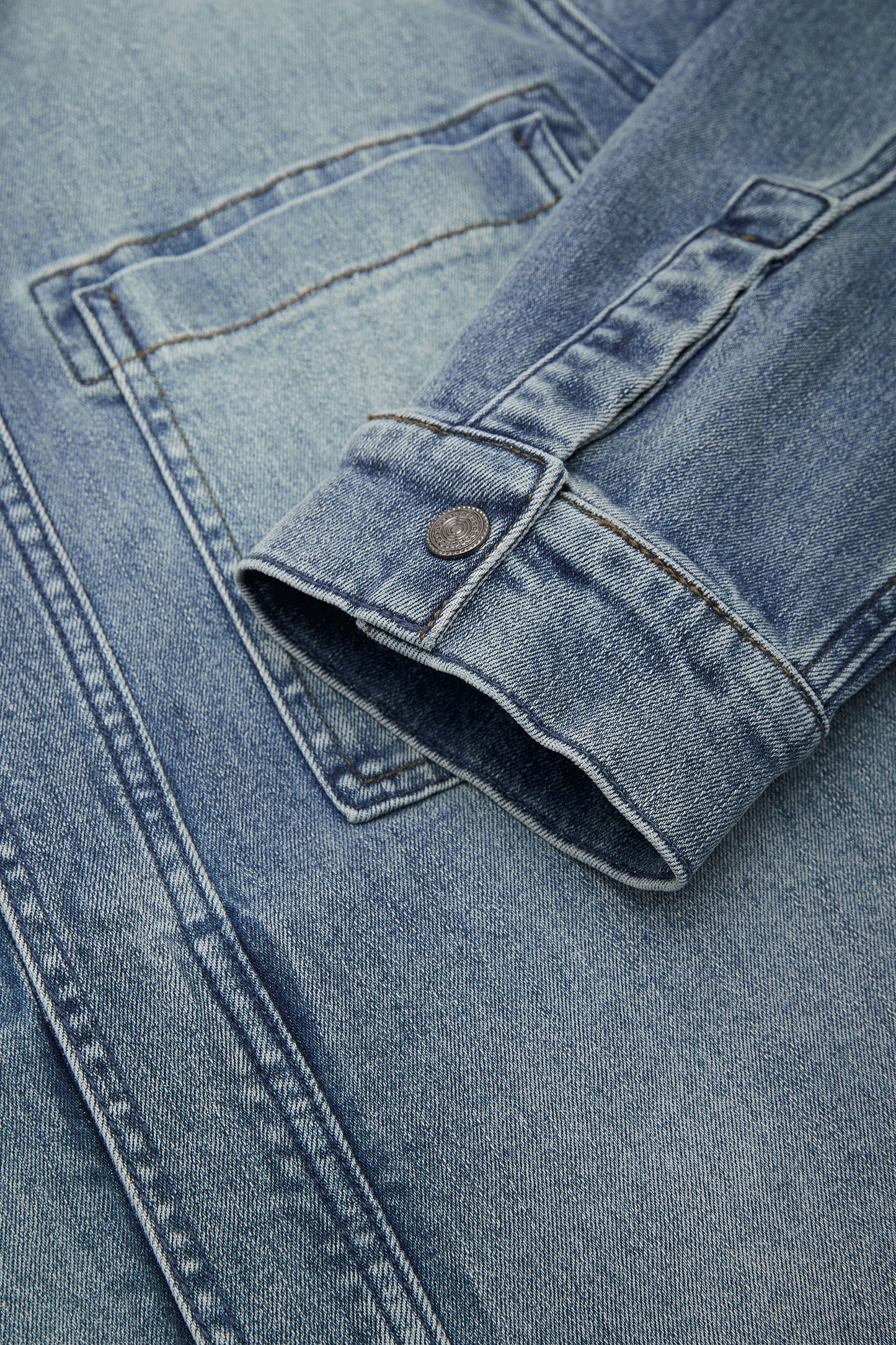 Cotton Blend Denim Jacket