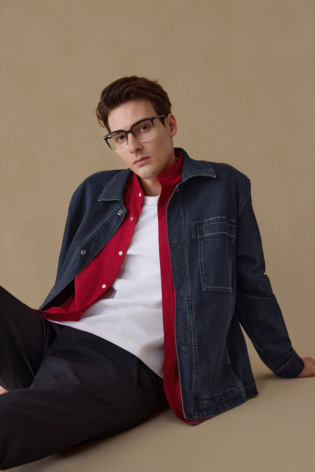 G2000 MAN-cotton-blend-jacket-59181044-Blue