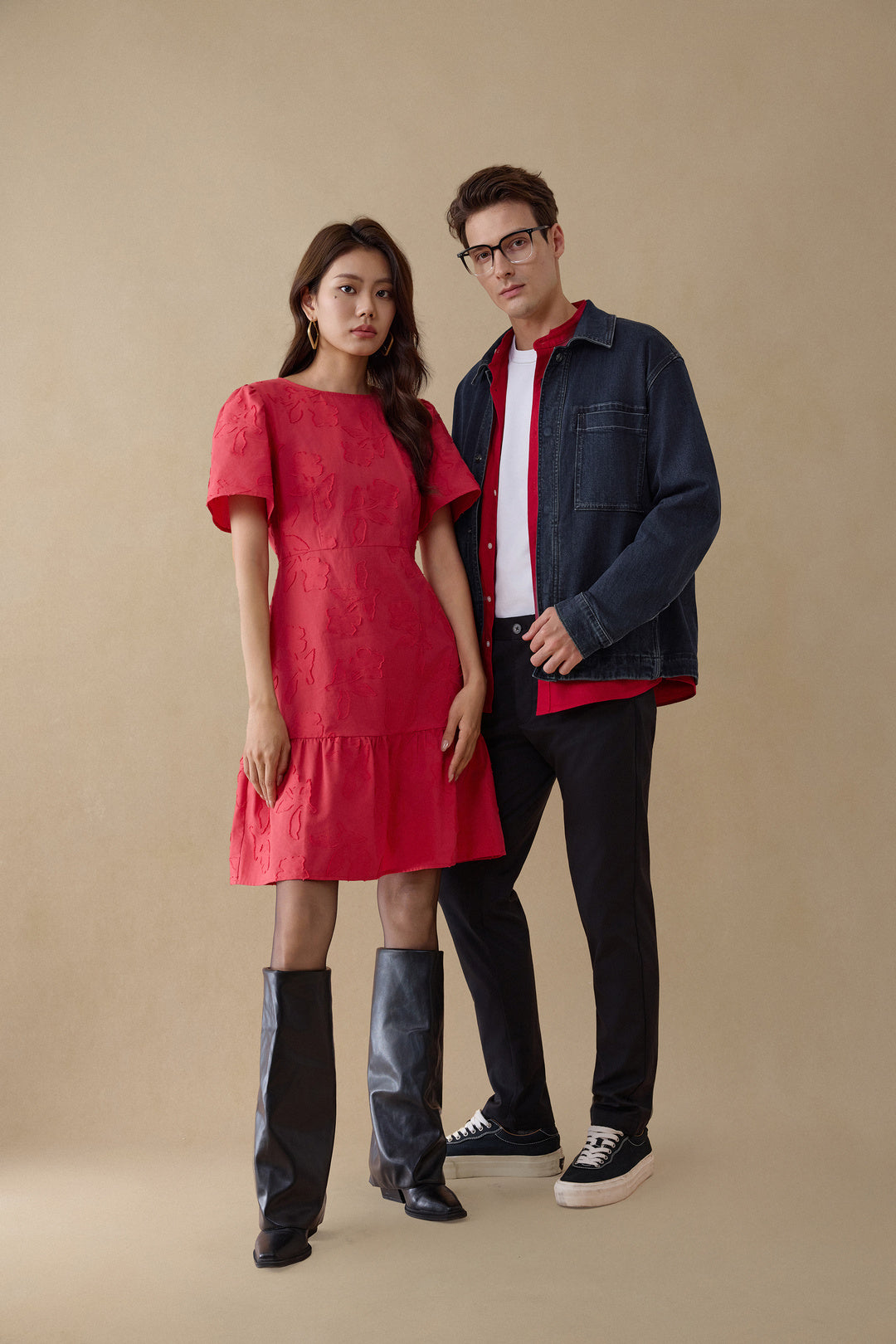 Cotton Blend Denim Jacket