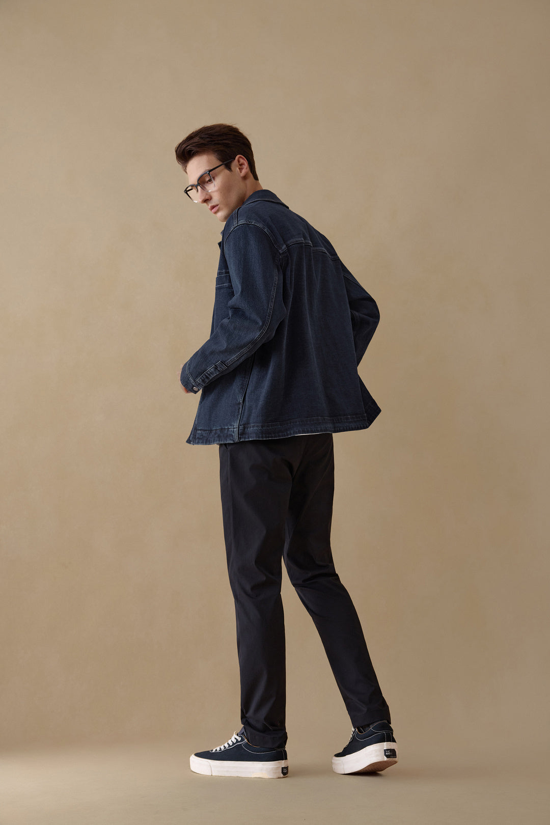 Cotton Blend Denim Jacket